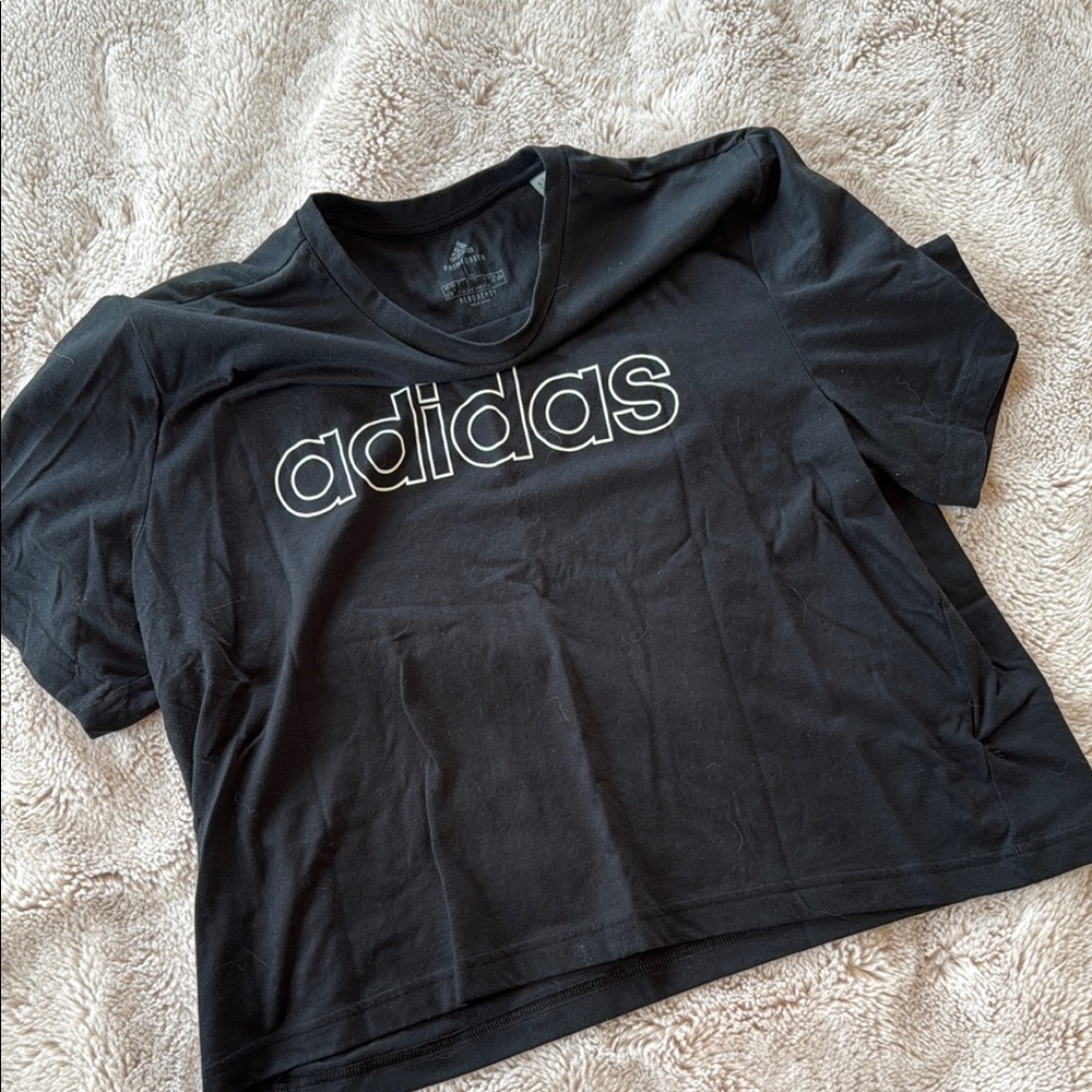 Adidas Black T-Shirt